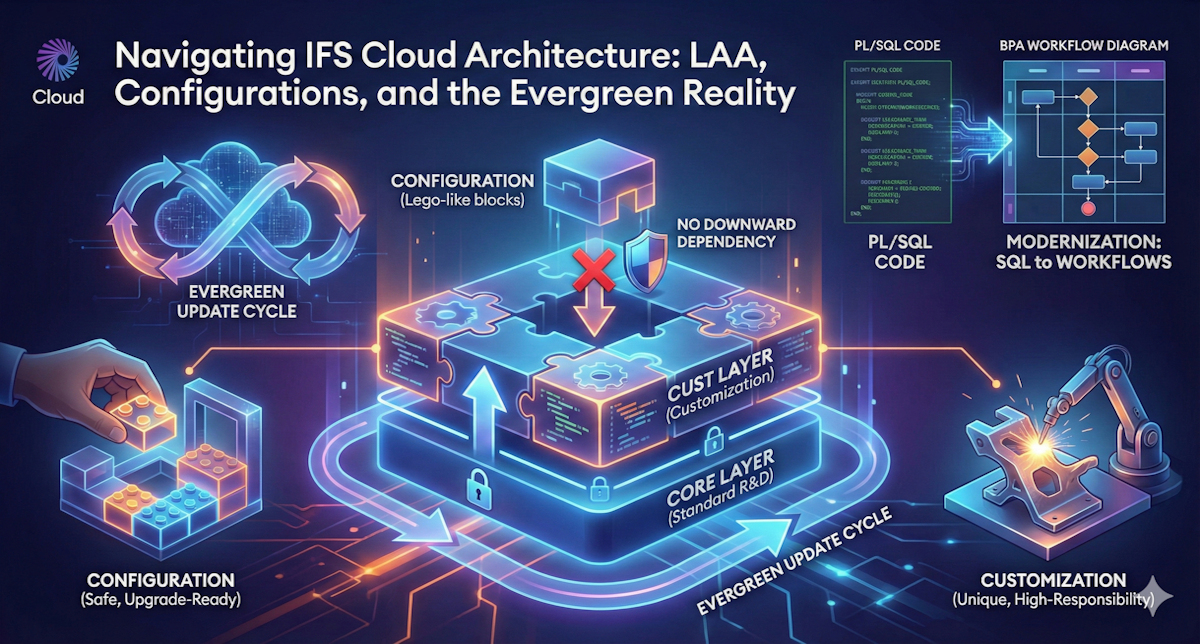 The Architect’s Dilemma: Balancing Innovation and Governance in IFS Cloud