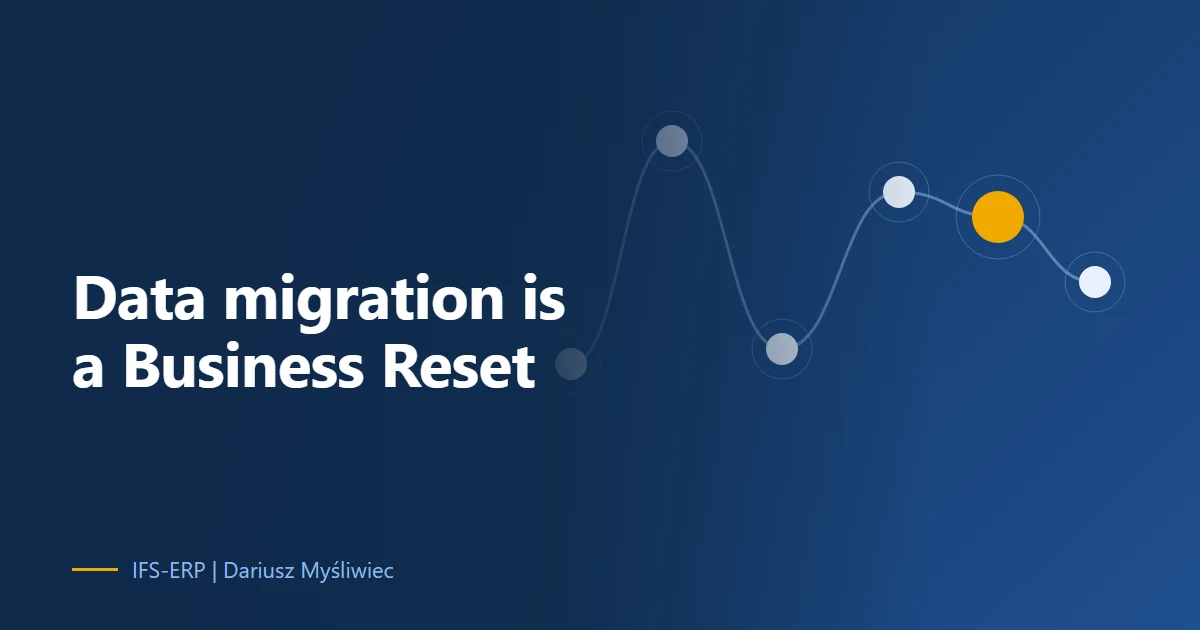 IFS Cloud Migration: Why Data Strategy is Your Ultimate Business Reset