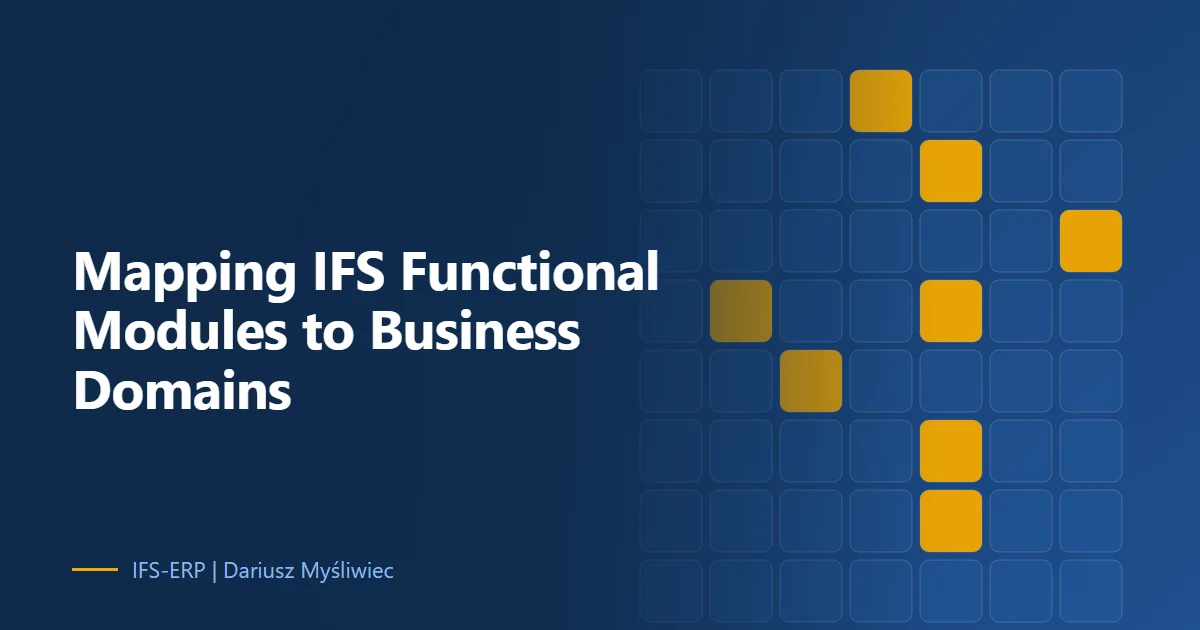 Implementation Plan for IFS Cloud with Data Mesh Integration